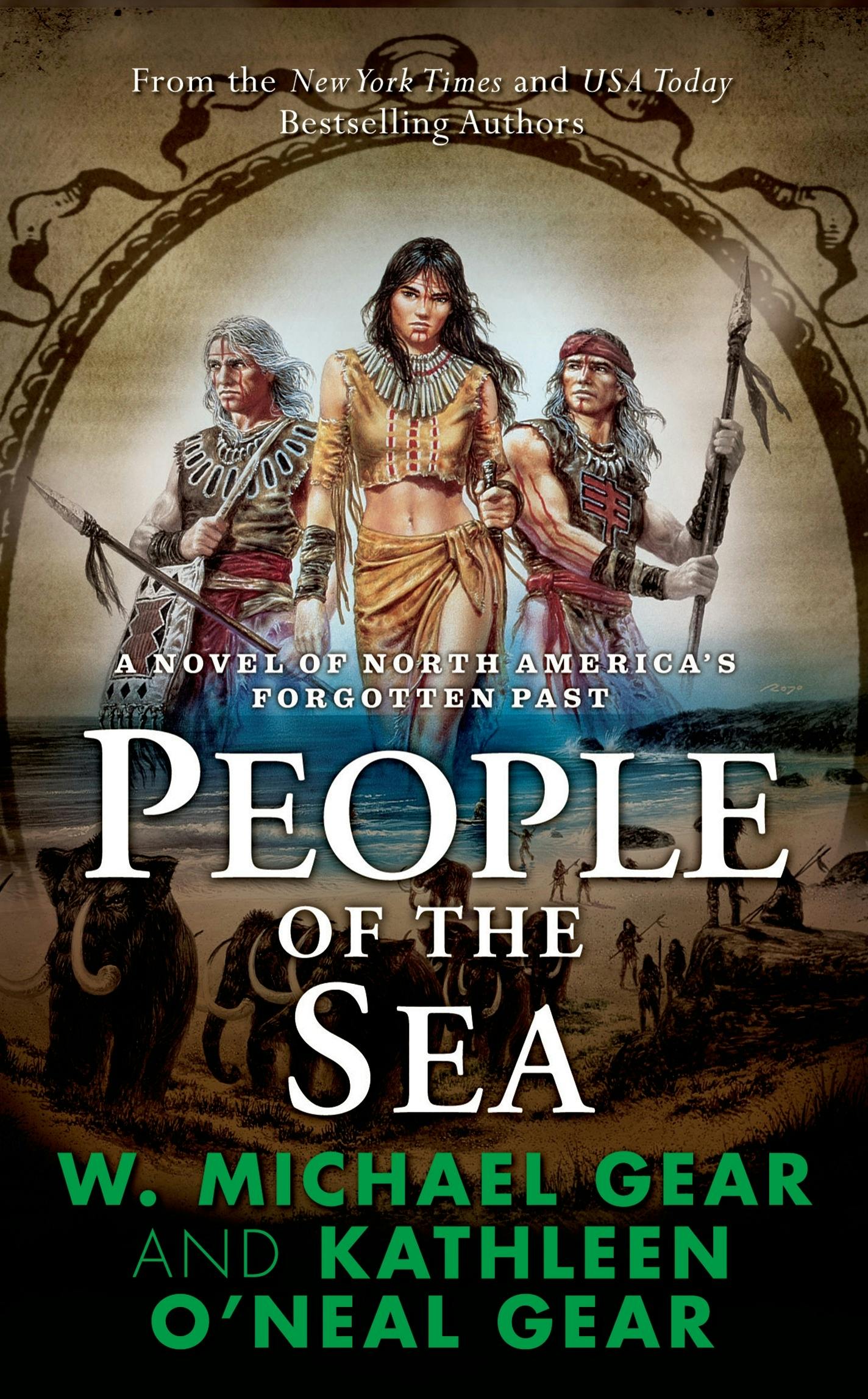 Cover for the book titled as: People of the Sea