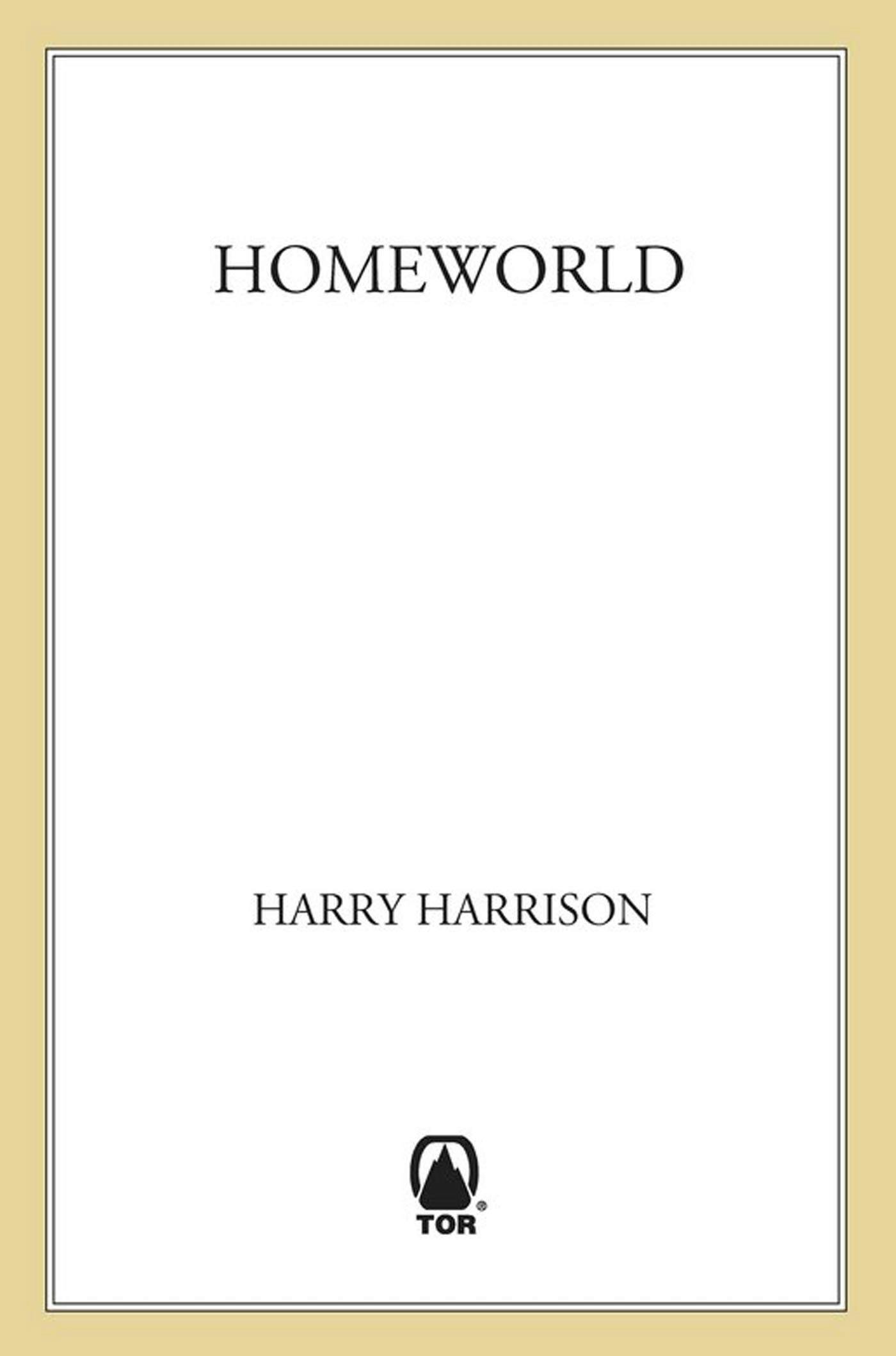 Cover for the book titled as: Homeworld