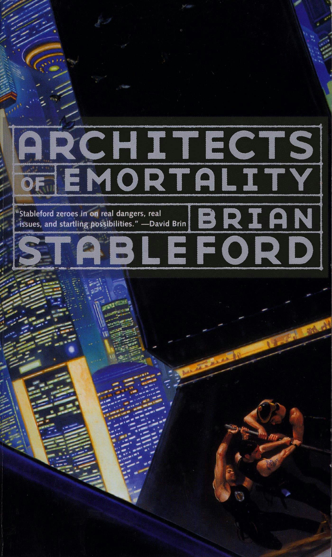 Cover for the book titled as: Architects of Emortality