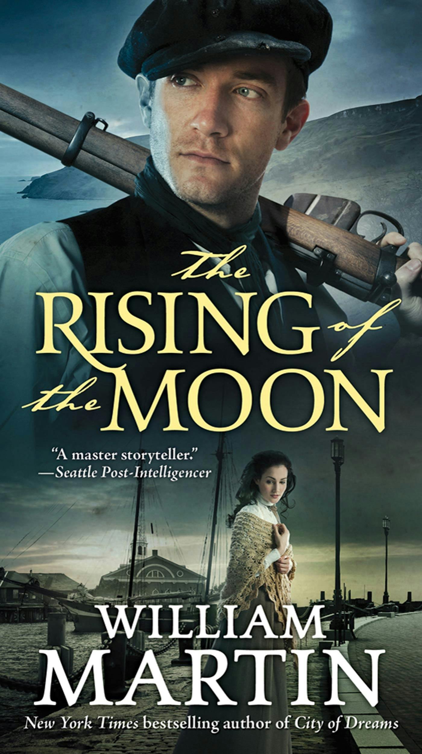 Cover for the book titled as: The Rising of the Moon