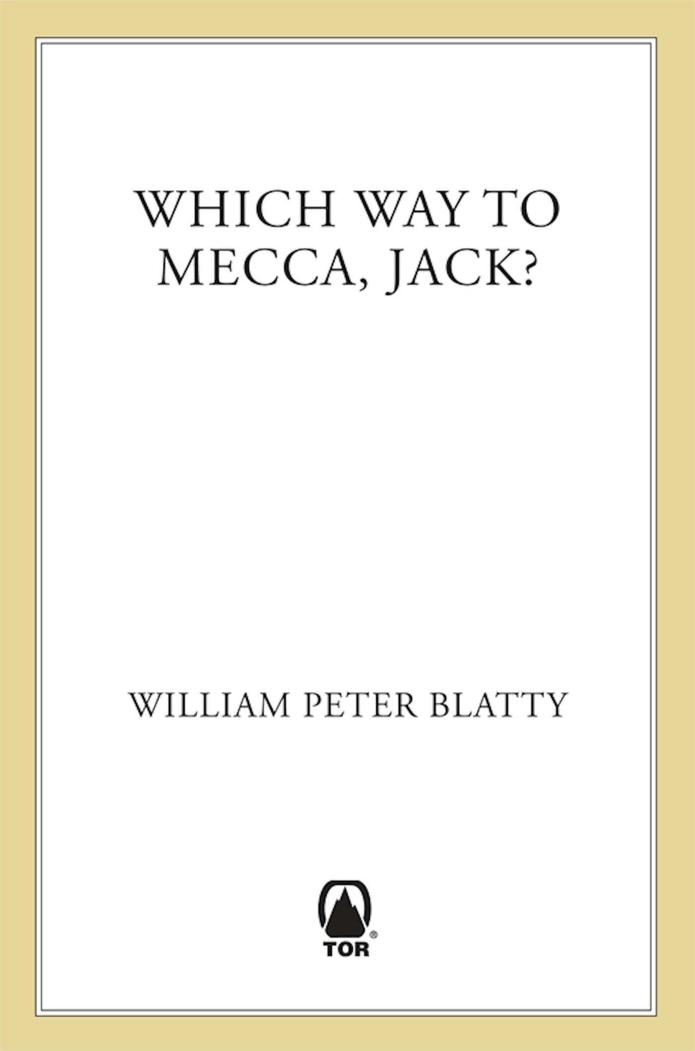 Cover for the book titled as: Which Way to Mecca, Jack?