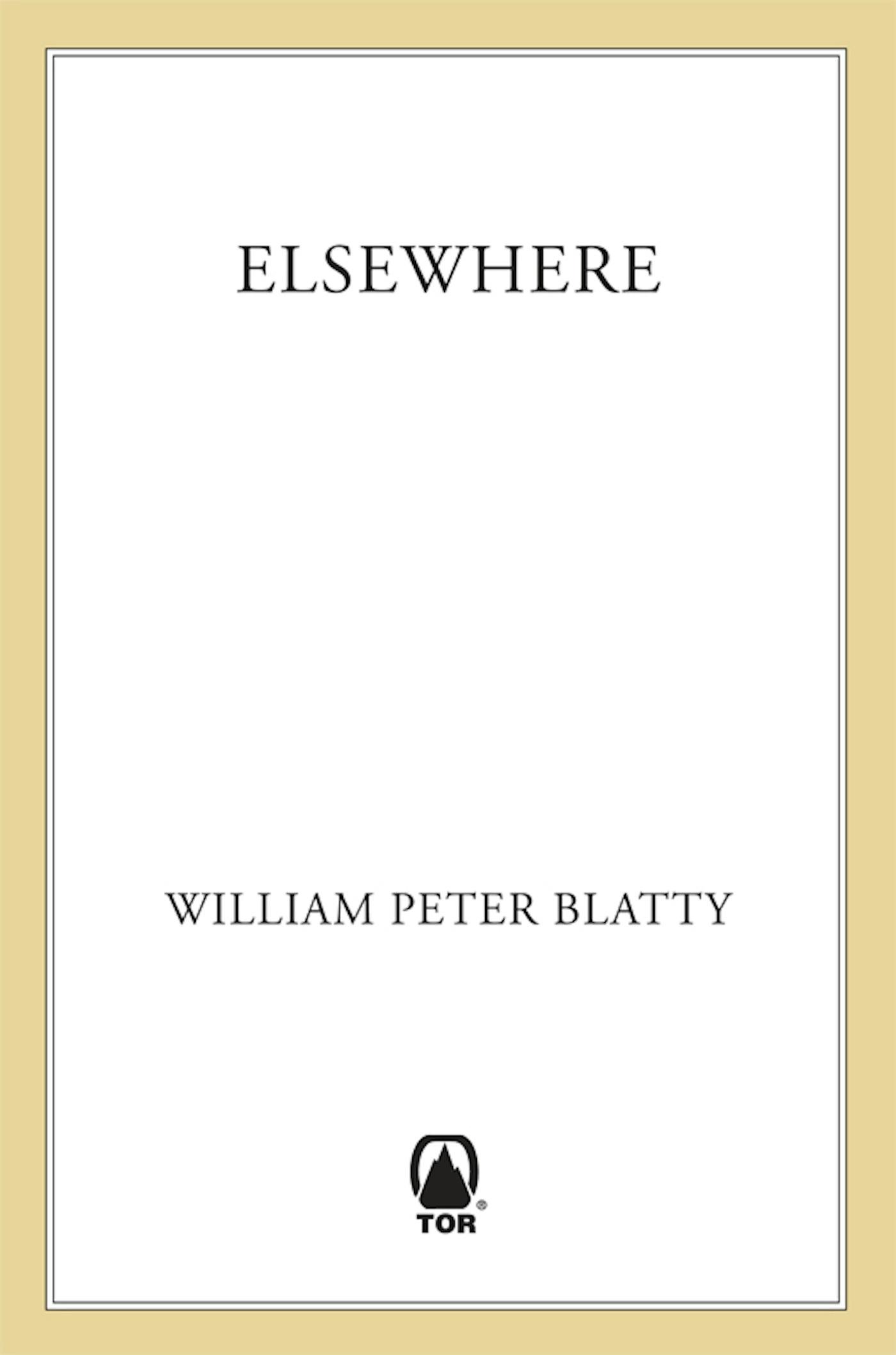 Cover for the book titled as: Elsewhere