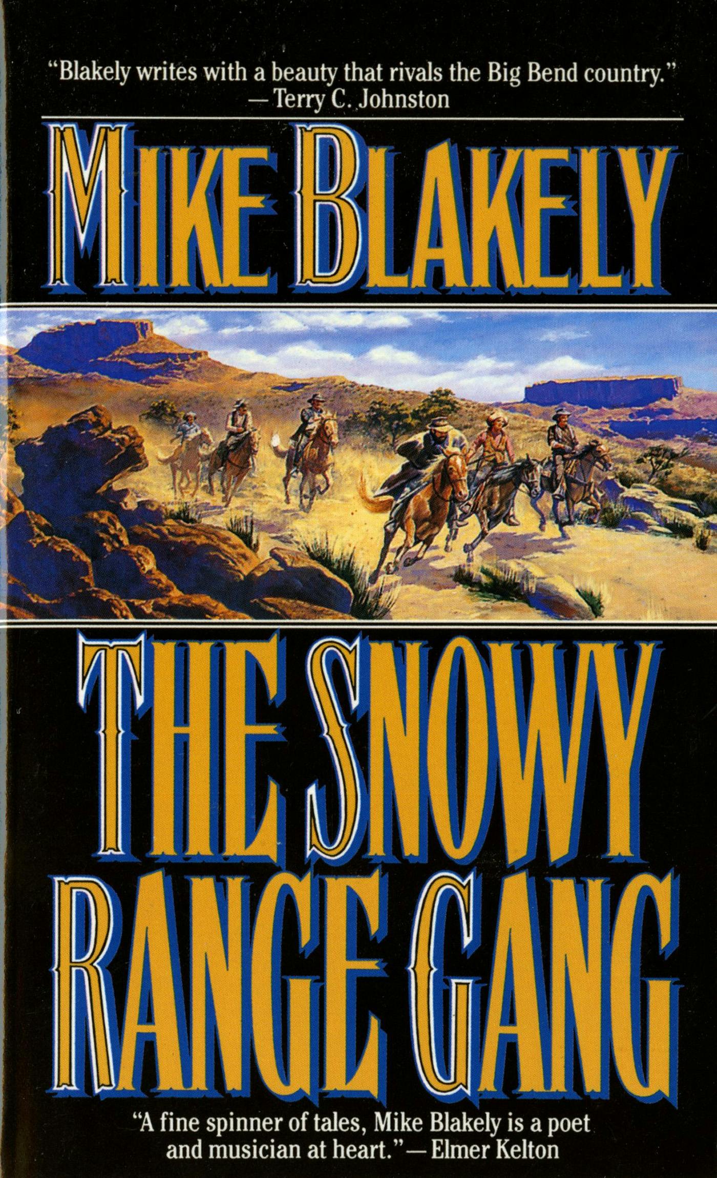 Cover for the book titled as: The Snowy Range Gang