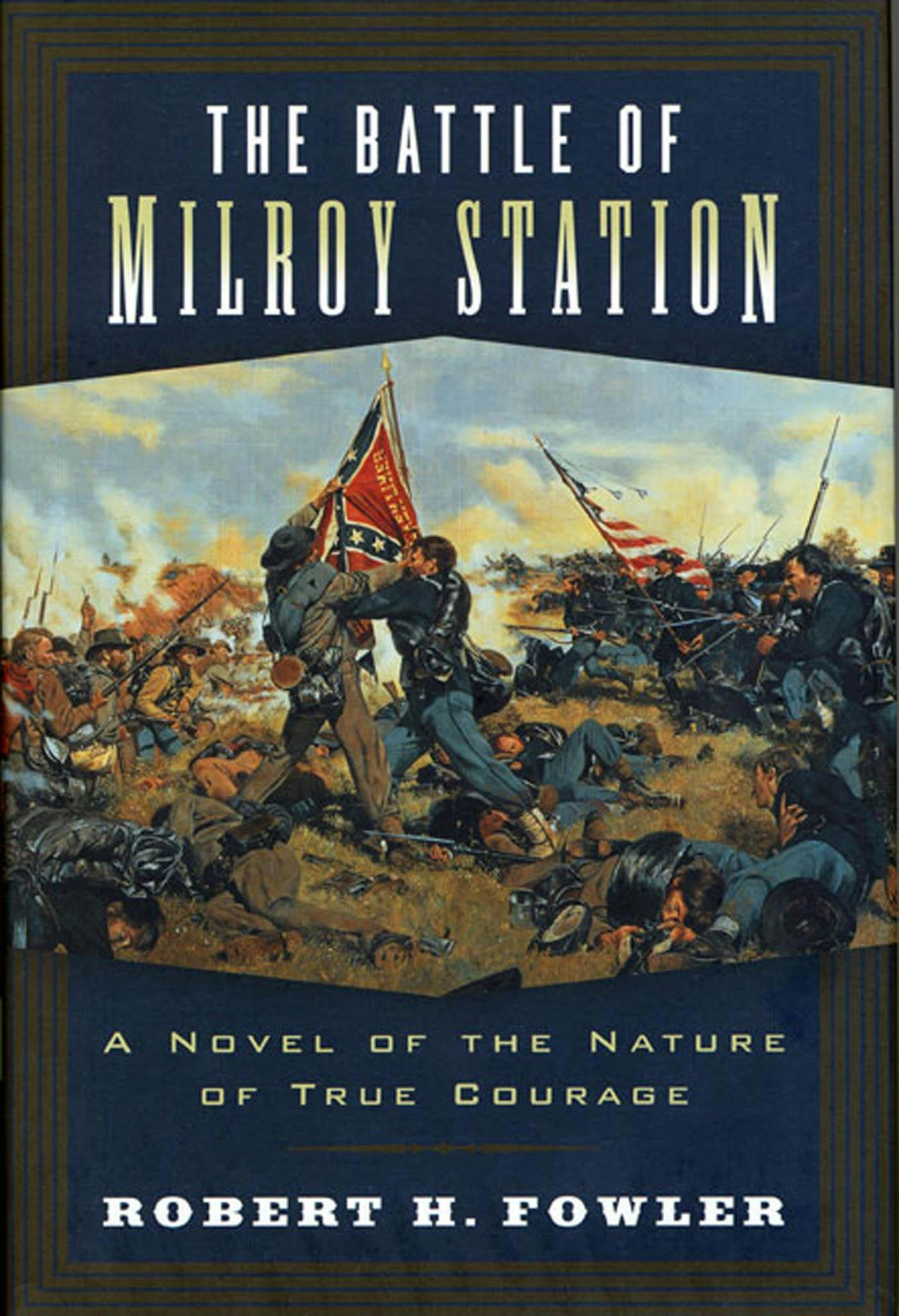 Cover for the book titled as: The Battle of Milroy Station