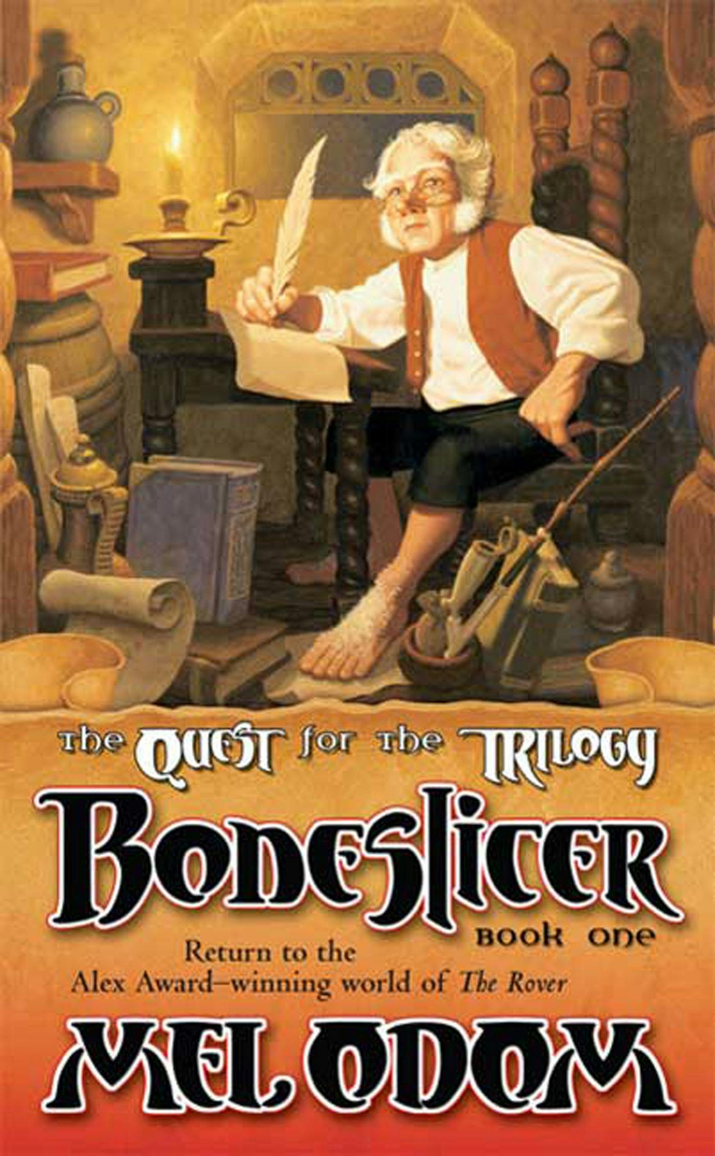 Cover for the book titled as: Boneslicer: The Quest for the Trilogy