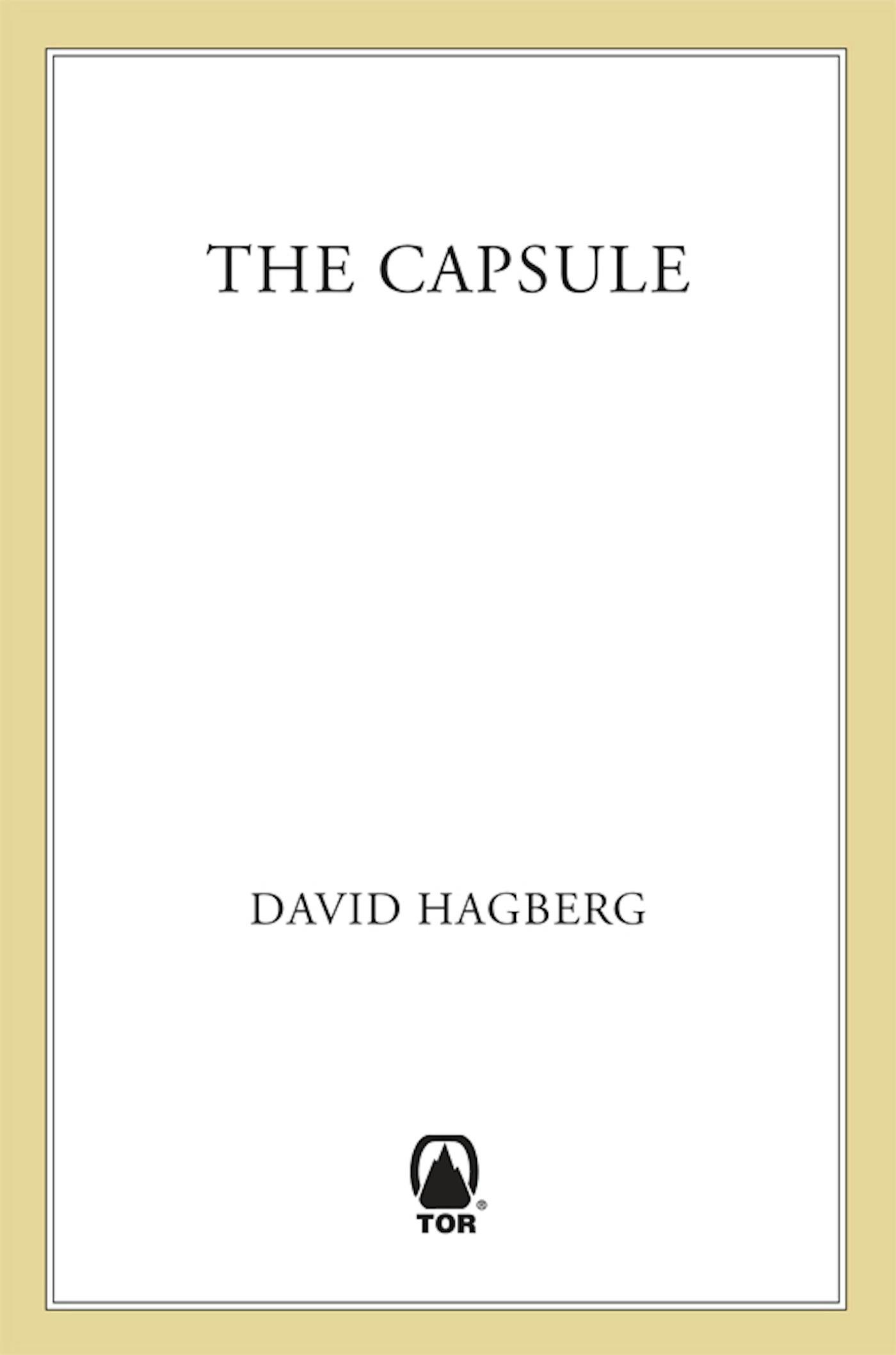 Cover for the book titled as: The Capsule