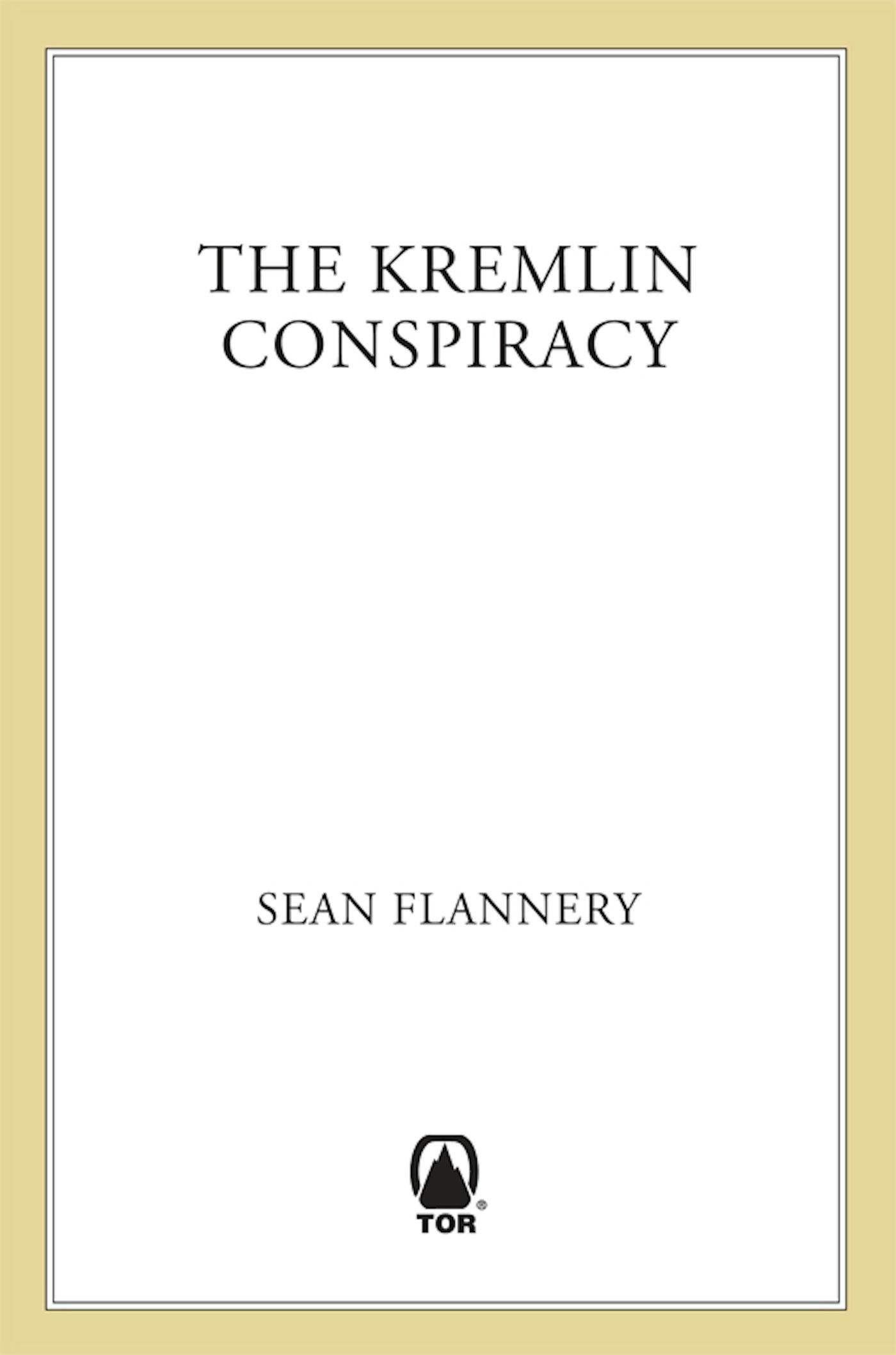 Cover for the book titled as: The Kremlin Conspiracy