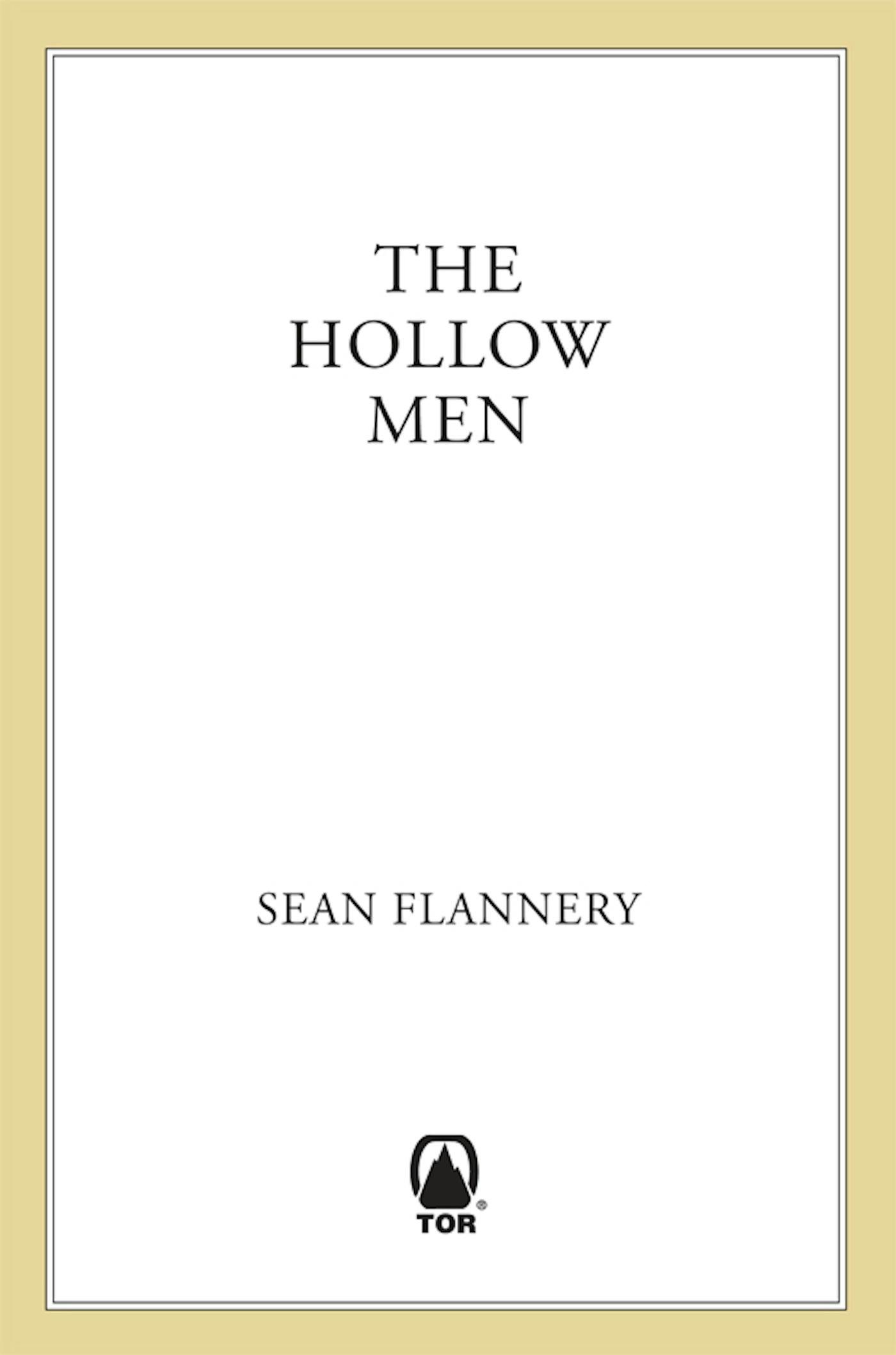 Cover for the book titled as: Hollow Men