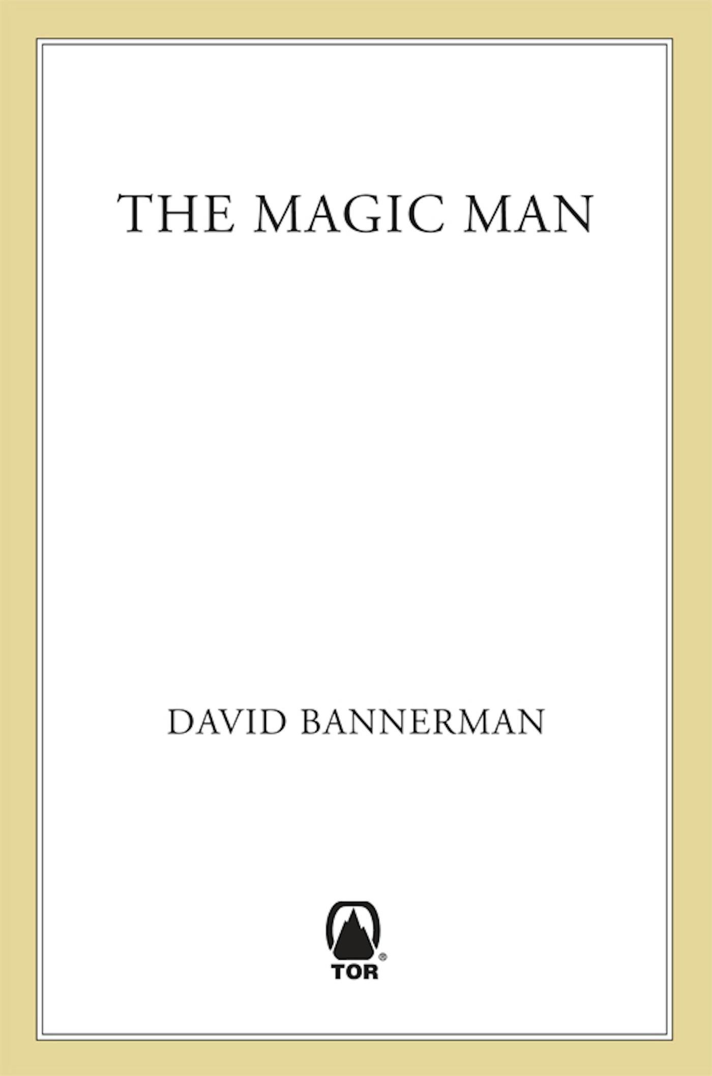 Cover for the book titled as: The Magic Man