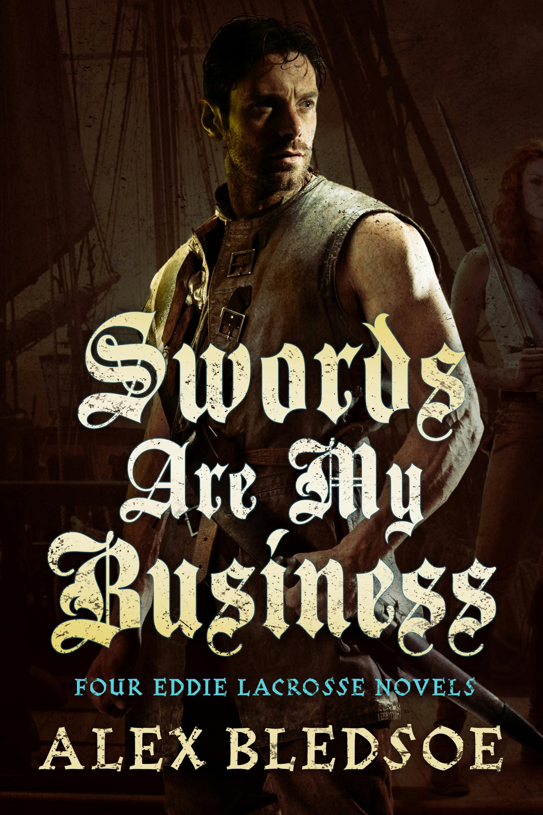 Cover for the book titled as: Swords Are My Business