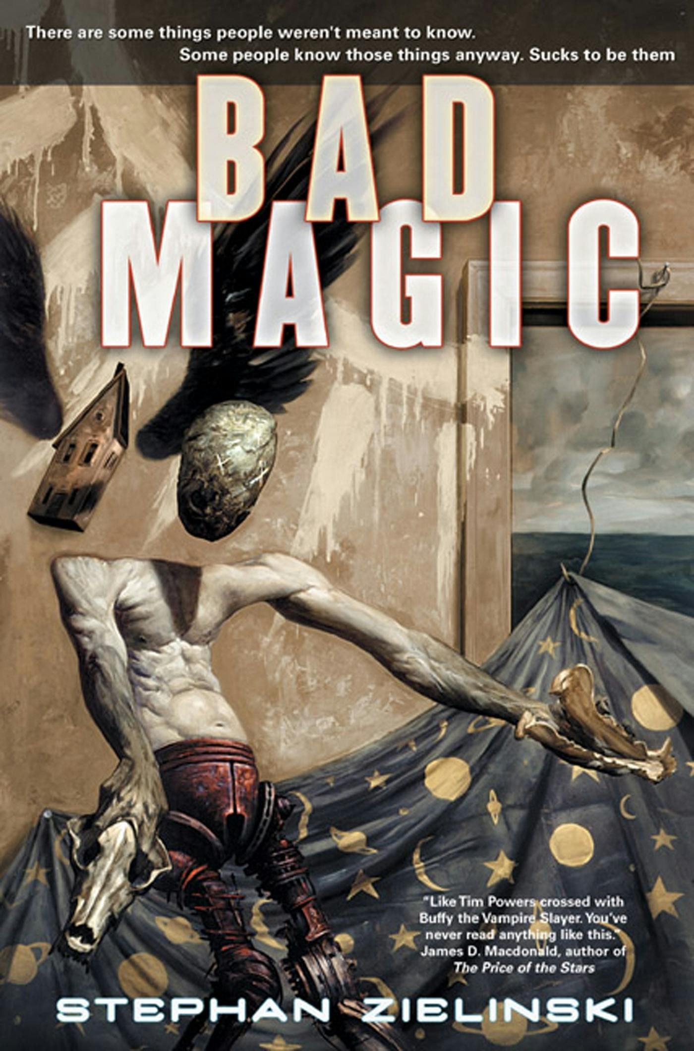 Cover for the book titled as: Bad Magic