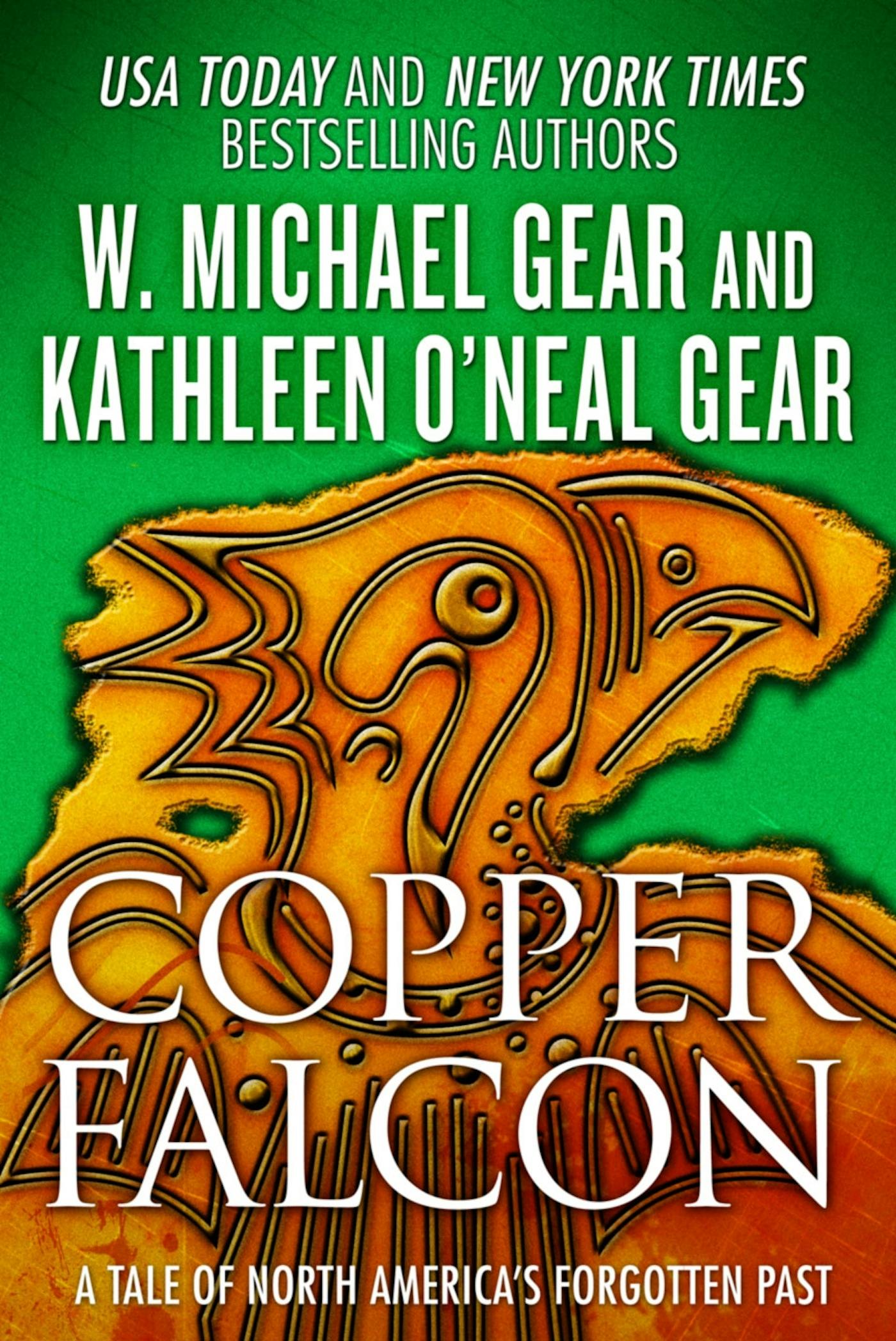 Cover for the book titled as: Copper Falcon