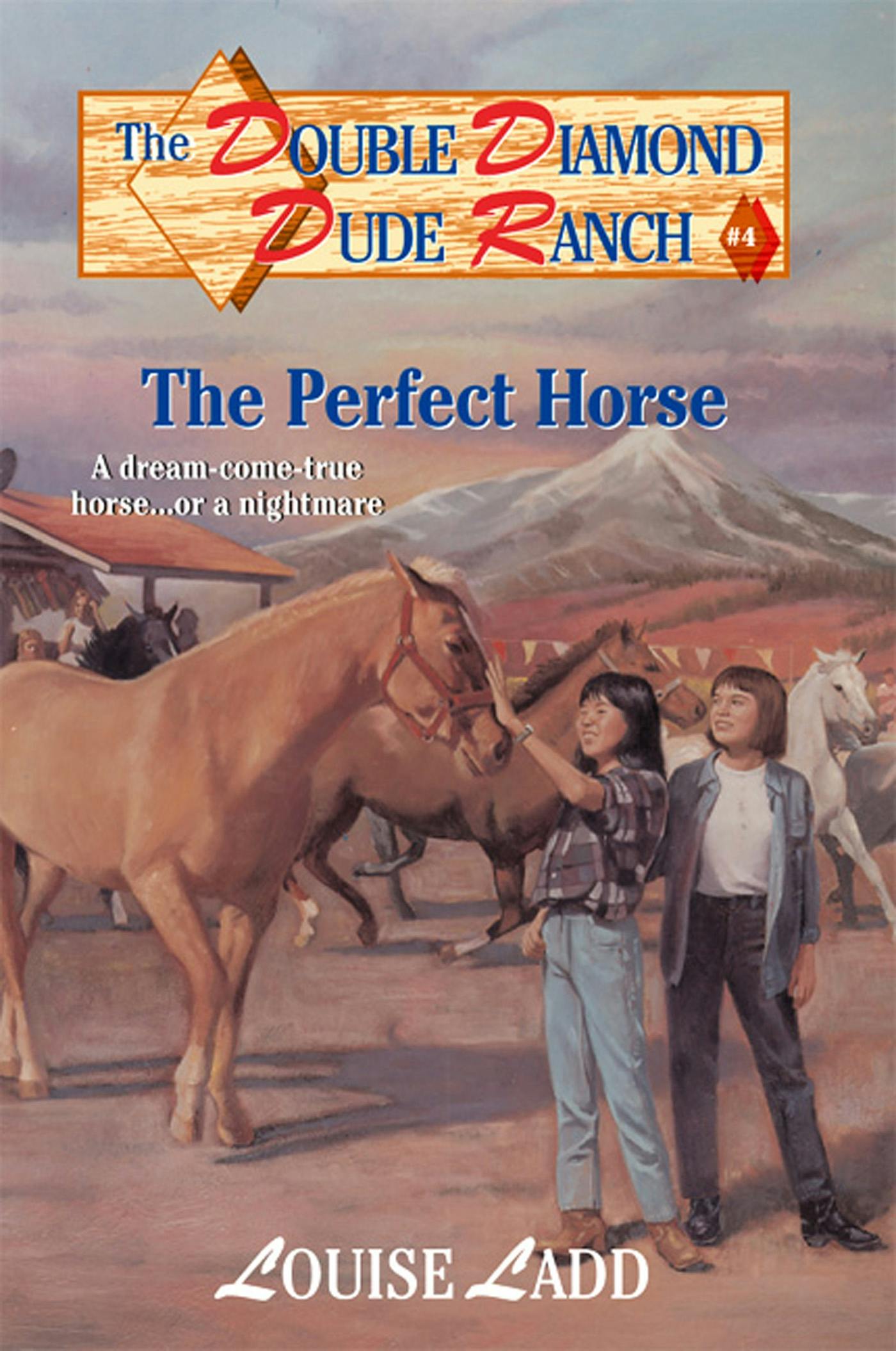 Cover for the book titled as: Double Diamond Dude Ranch #4 - The Perfect Horse