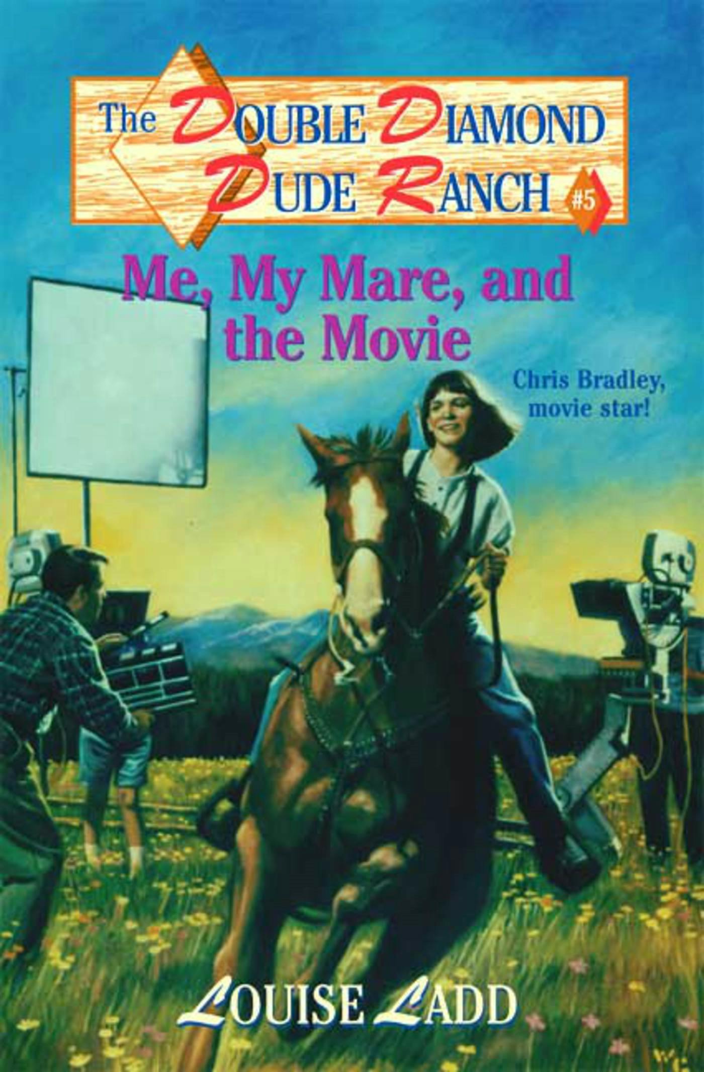 Cover for the book titled as: Double Diamond Dude Ranch #5 - Me, My Mare, and the Movie