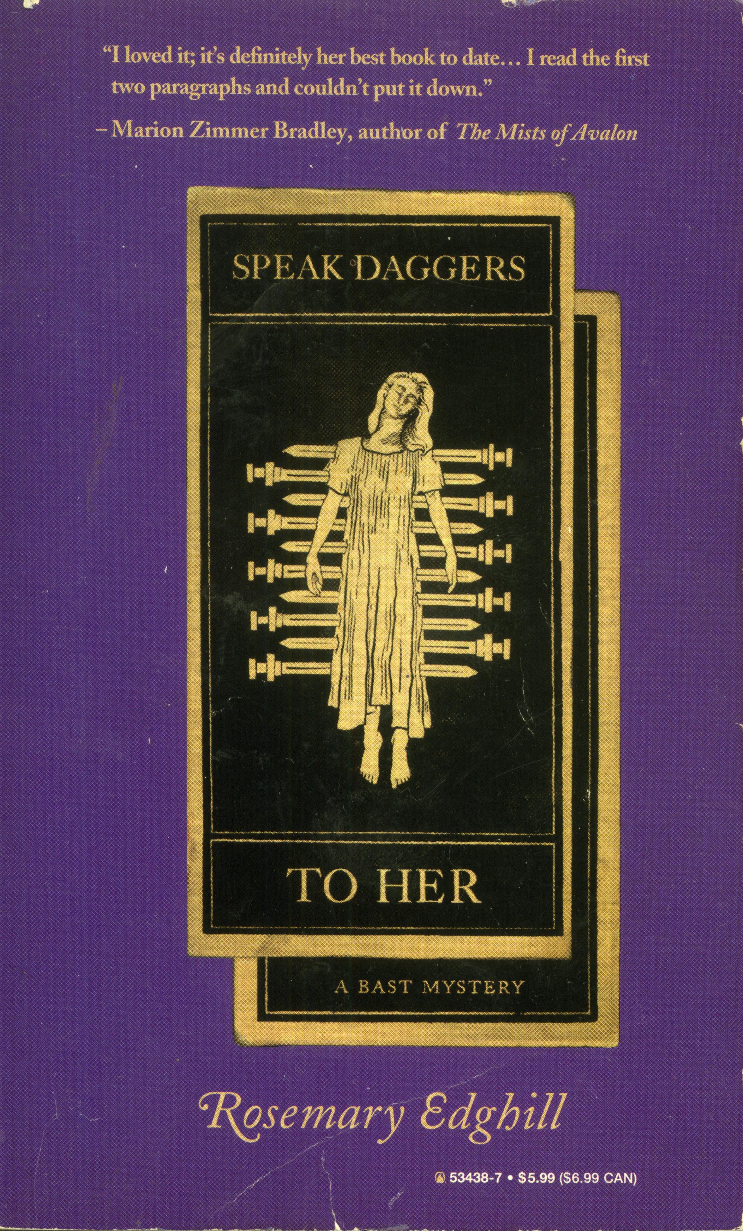 Image of Speak Daggers To Her