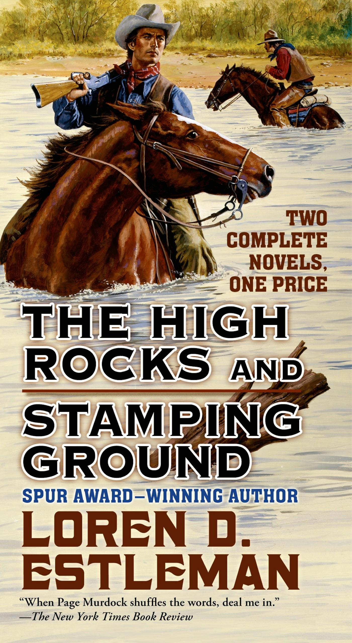 Cover for the book titled as: The High Rocks and Stamping Ground