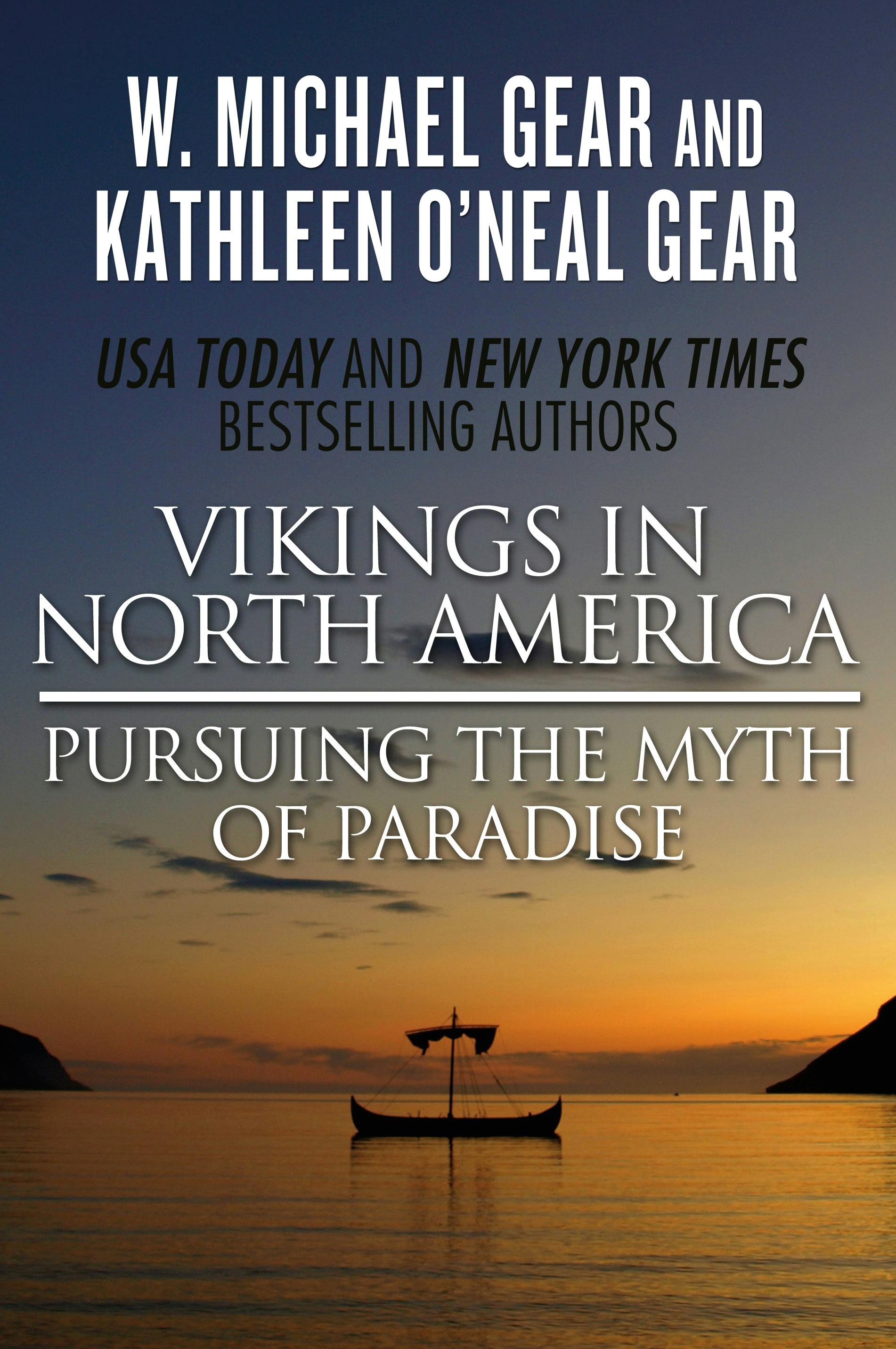 Cover for the book titled as: Vikings in North America